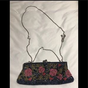 New Beaded crossbody clutch